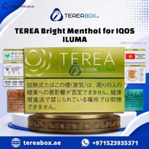IQOS TEREA Bright Menthol Japan in Dubai UAE