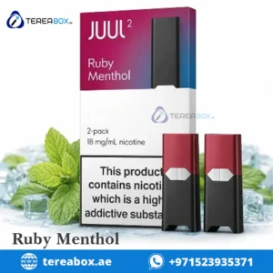 JUUL 2 Ruby Menthol Pods in Dubai