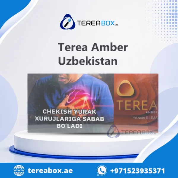 IQOS TEREA Amber Uzbekistan in Dubai UAE