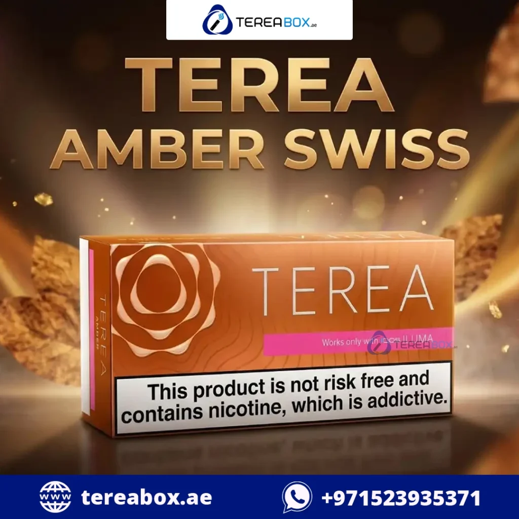 IQOS TEREA AMBER SWISS in Dubai UAE