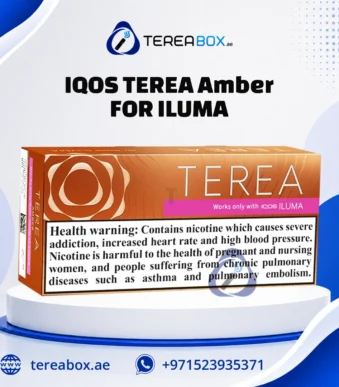 IQOS Terea Amber Italy in Dubai