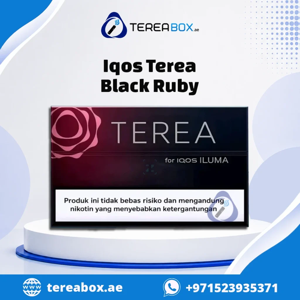 IQOS TEREA Black Ruby Indonesia in Dubai