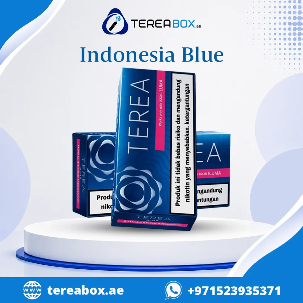 IQOS TEREA Blue Indonesia in Dubai UAE
