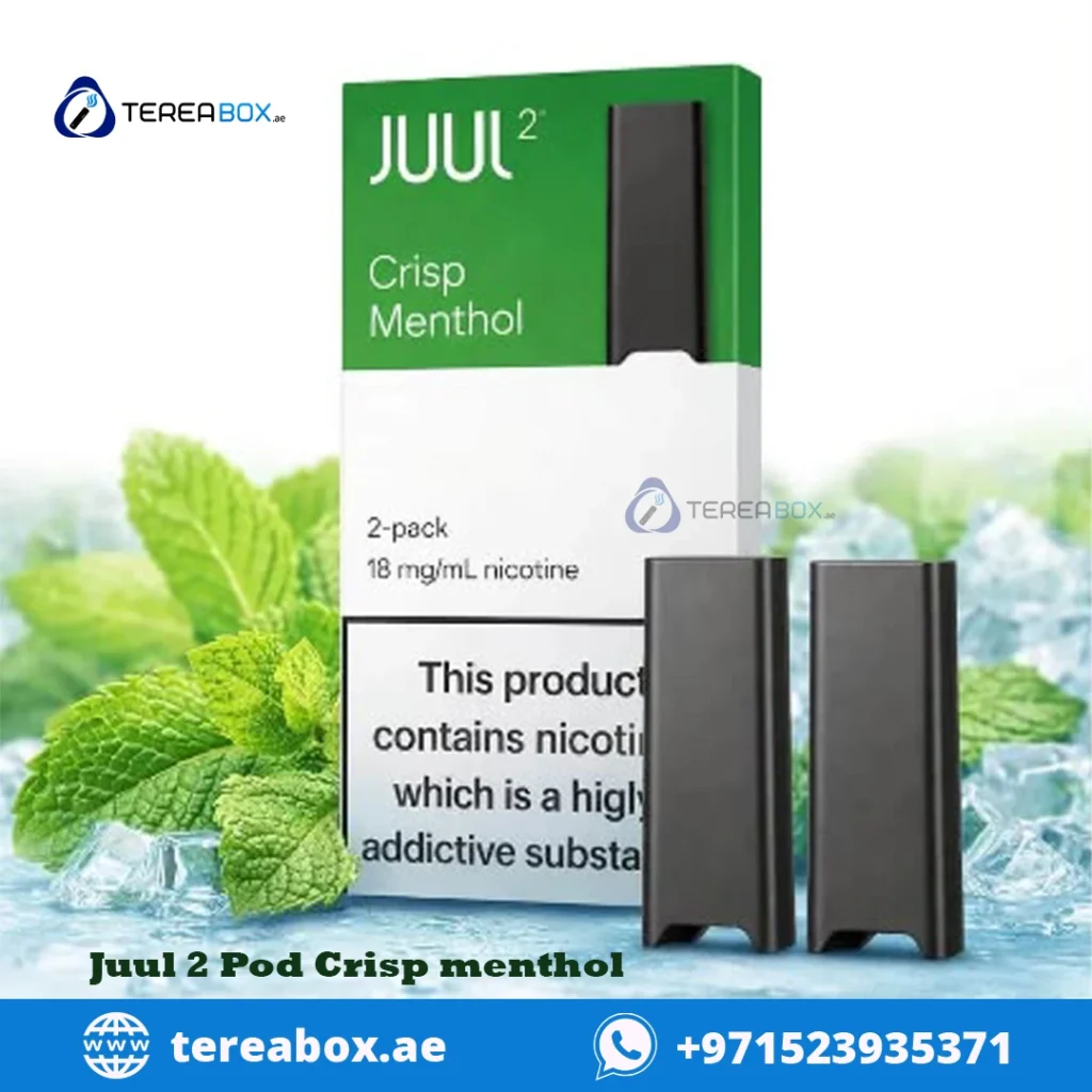 Crisp Menthol Juul 2 Pods in Dubai Abu Dhabi UAE