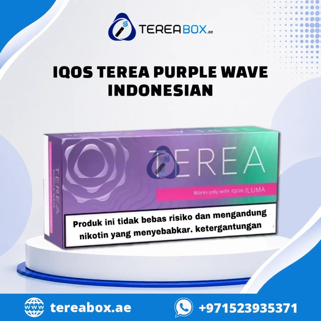 IQOS TEREA Purple Wave Indonesian in Dubai