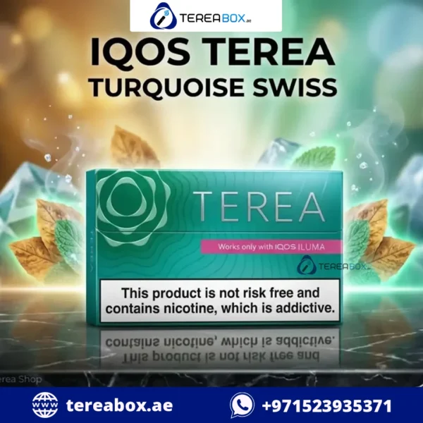 IQOS Terea Turquoise Swiss in Dubai