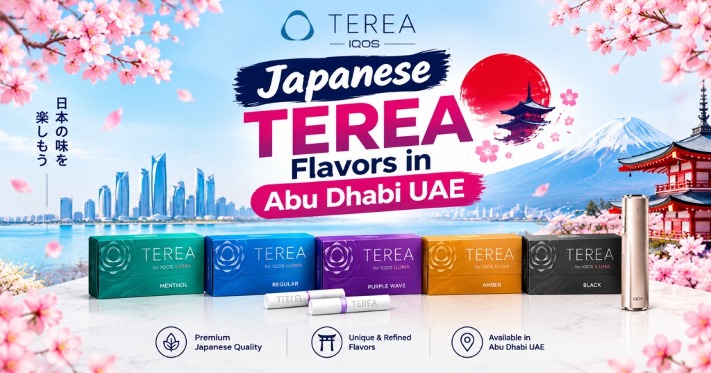 Japanese TEREA Flavors in Abu Dhabi UAE