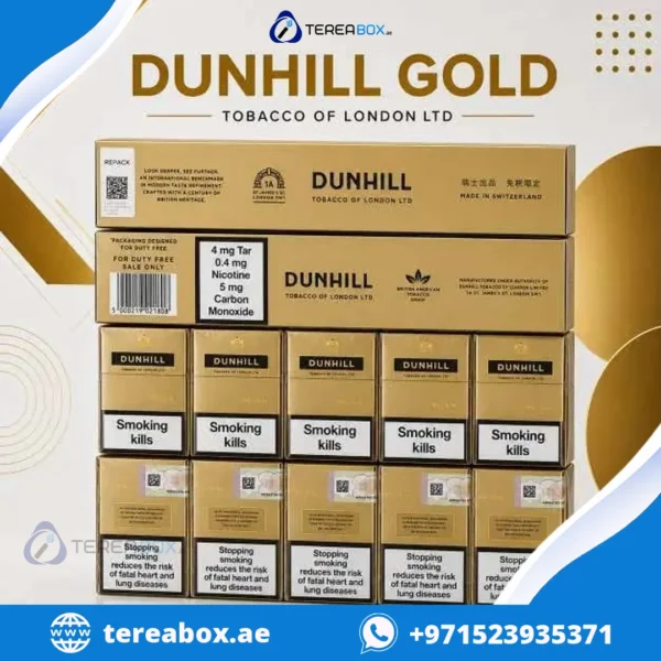 Dunhill Gold Cigarettes in Dubai UAE | Original Cigarettes With First Delivery