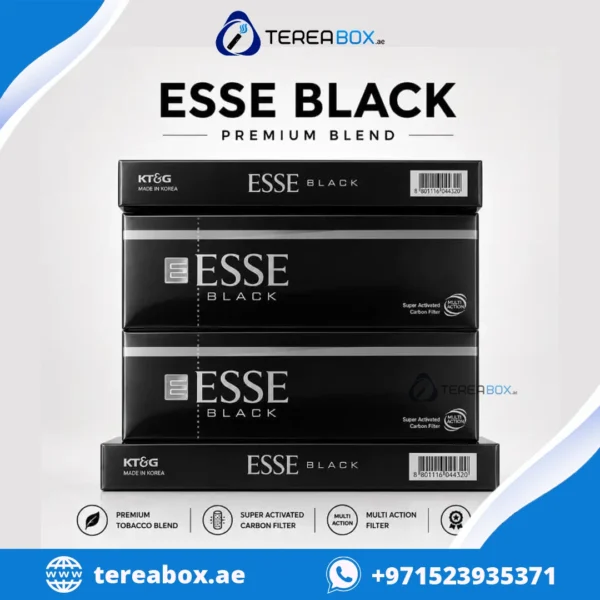 Esse Black Cigarettes in dubai