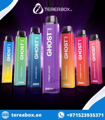 Vapes Bars Ghost Pro 3500 Puffs 20MG in UAE