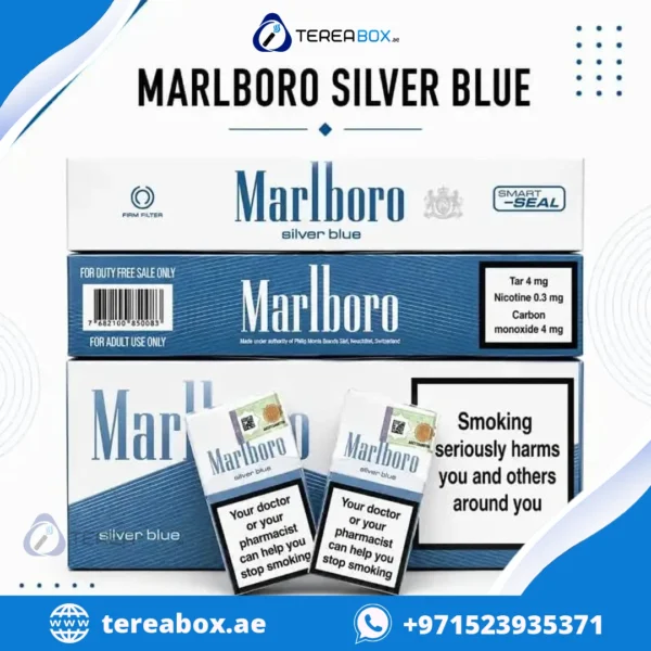 Buy MARLBORO SILVER BLUE Cigarettes in dubai