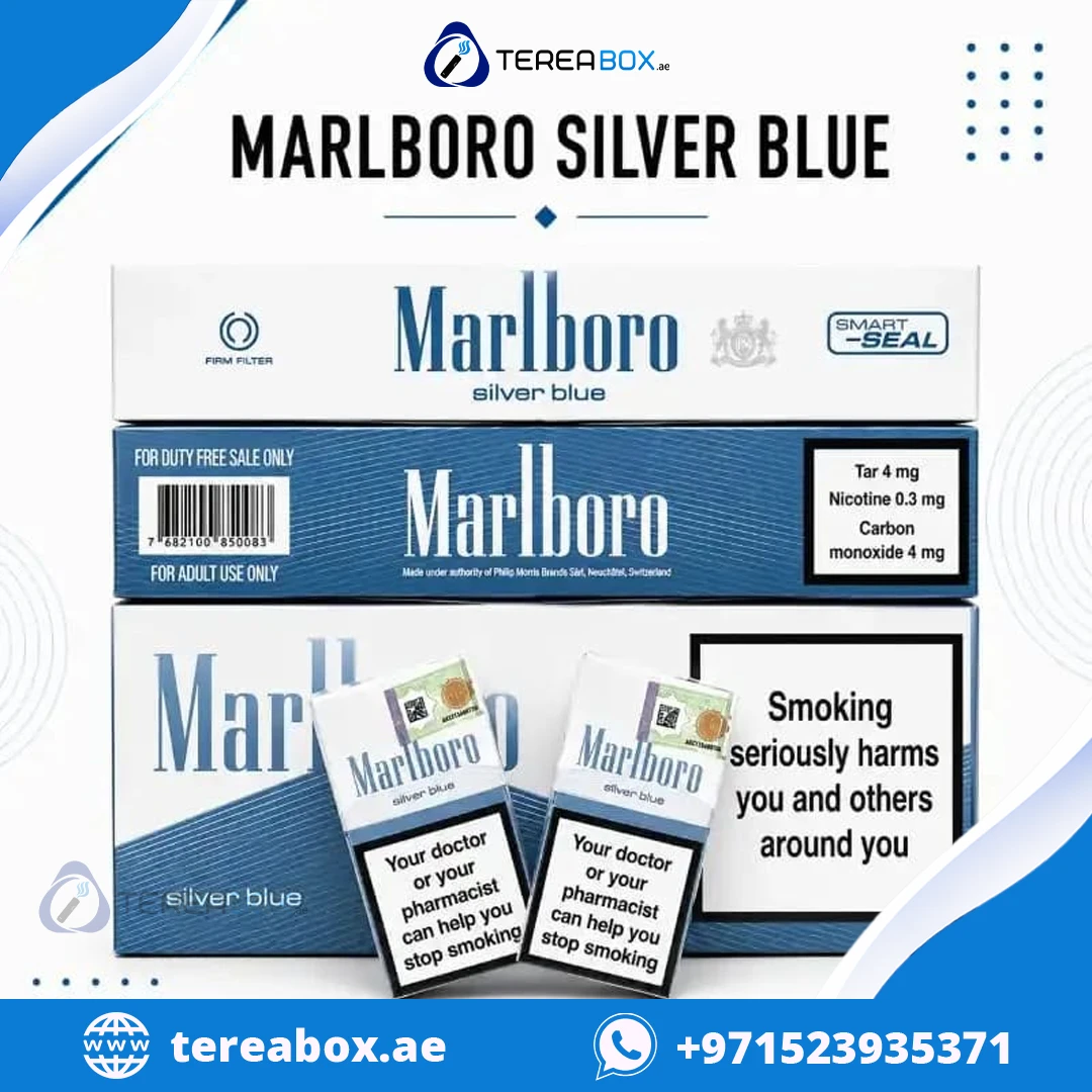 MARLBORO SILVER BLUE Buy MARLBORO SILVER BLUE Cigarettes in dubai - Image 1