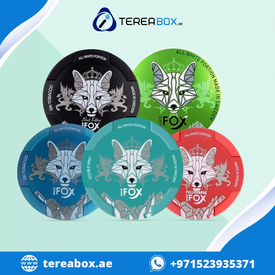 SNUS DUVAI Buy White Fox Nicotine Pouches in Dubai - Image 1