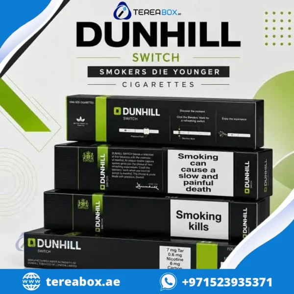 Buy Dunhill Switch Black Cigarettes in Dubai