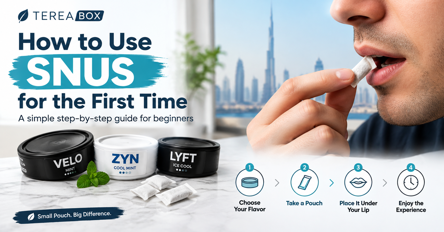 how to use snus for the first time