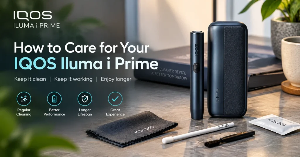 How to Care for Your IQOS Iluma i Prime